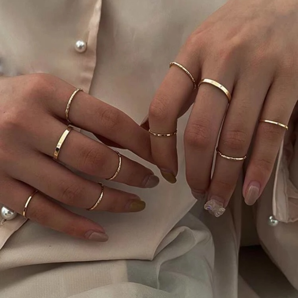 3/$30✨urban 10pc minimalist rings